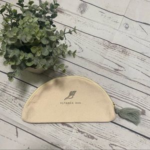 Mud Pie “Vitamin Sea” Cosmetic Bag